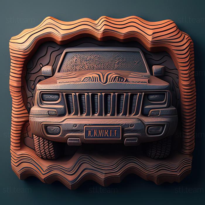 3D model Jeep Grand Cherokee (STL)